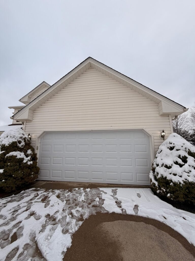 New garage door installed by Legacy Garage Door