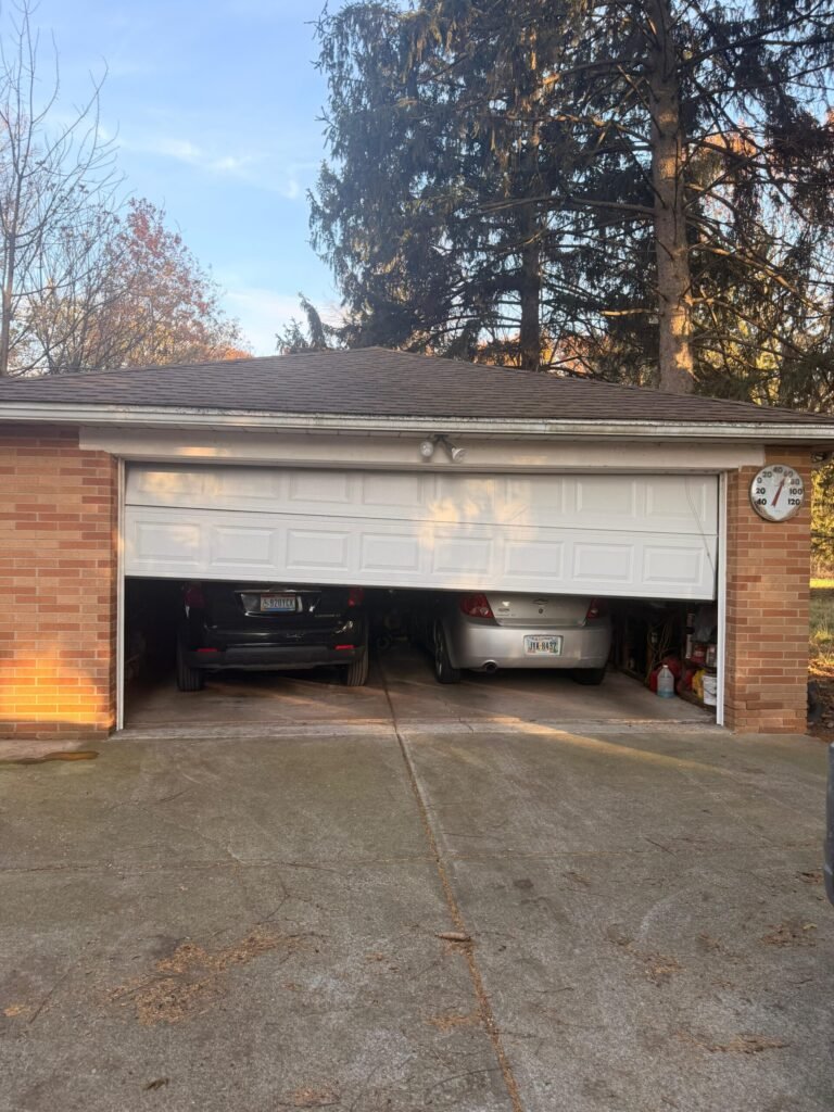 New garage door installed by Legacy Garage Door