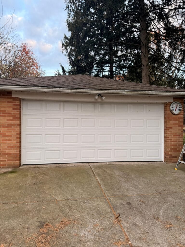 New garage door installed by Legacy Garage Door