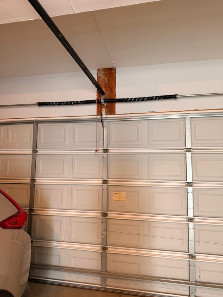 New garage door installed by Legacy Garage Door